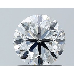 Diament szlif okrągły, 1ct, SI2, D, GIA 5232741123