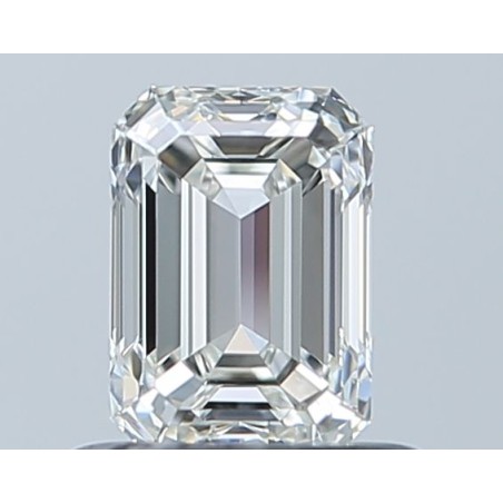 Diament szlif szmaragdowy, 0.7ct, VS2, H, GIA 6233733798