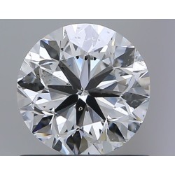 Diament szlif okrągły, 0.9ct, SI2, E, GIA 7431378641