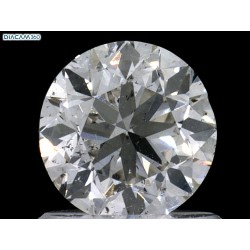 Diament szlif okrągły, 1ct, SI2, H, GIA 7426580435