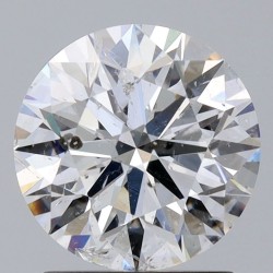 Diament szlif okrągły, 1.7ct, SI2, E, IGI 537220905