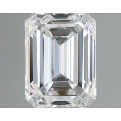 Diament szlif szmaragdowy, 0.44ct, VVS2, F, GIA 6535198331