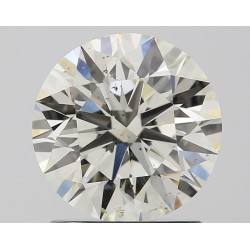 Diament szlif okrągły, 1.5ct, SI1, I, IGI 651485192