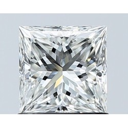 Diament szlif princess, 1.01ct, VVS1, H, GIA 5232746004