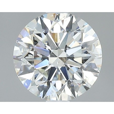 Diament szlif okrągły, 2ct, SI2, I, GIA 7536376393