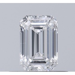 Diament szlif szmaragdowy, 0.5ct, SI1, E, GIA 7531340860