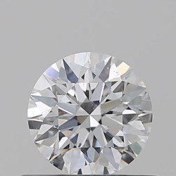 Diament szlif okrągły, 0.53ct, SI2, E, GIA 3535288161