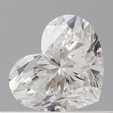 Diament serce, 0.5ct, VVS1, F, GIA 7533476269