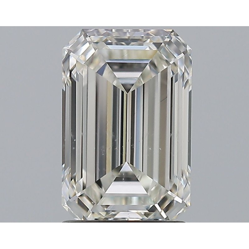 Diament szlif szmaragdowy, 2ct, SI2, H, GIA 2526597836 Diament szlif szmaragdowy, 2ct, SI2, H, GIA 2526597836