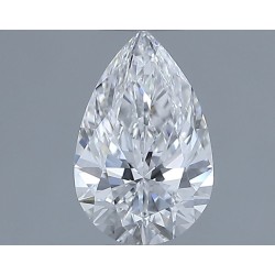 Diament szlif gruszkowy, 0.6ct, VS1, E, GIA 7531782250