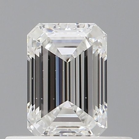 Diament szlif szmaragdowy, 0.5ct, VS2, E, GIA 1535250981