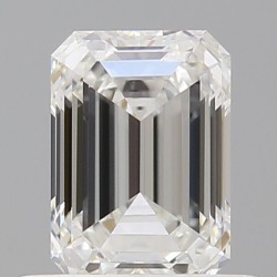 Diament szlif szmaragdowy, 0.7ct, VS1, F, GIA 5536504690