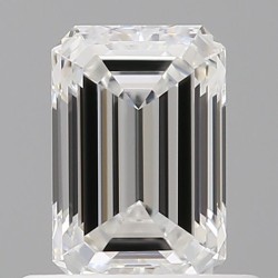 Diament szlif szmaragdowy, 0.6ct, VVS1, F, GIA 3525371596