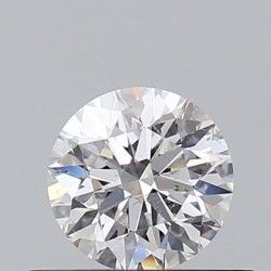 Diament szlif okrągły, 0.42ct, SI2, D, GIA 6531296958
