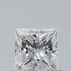 Diament szlif princess, 0.55ct, VVS2, D, GIA 6535889902