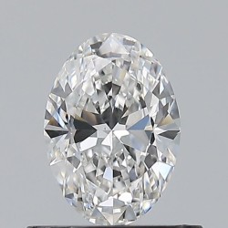 Diament szlif owalny, 0.5ct, VS2, E, GIA 6531708149