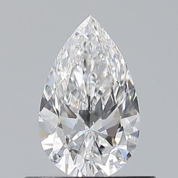 Diament szlif gruszkowy, 0.51ct, VS2, E, GIA 6535886635