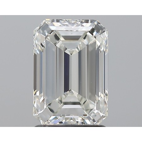 Diament szlif szmaragdowy, 2ct, VS2, I, GIA 6481489717