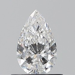 Diament szlif gruszkowy, 0.53ct, VS1, E, GIA 6531840541