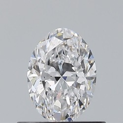 Diament szlif owalny, 0.5ct, VS1, D, GIA 7538863499