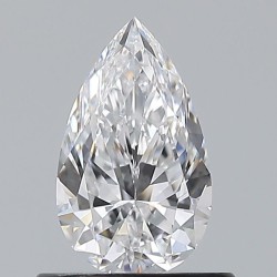 Diament szlif gruszkowy, 0.6ct, VVS2, D, GIA 6531886363