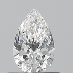 Diament szlif gruszkowy, 0.55ct, VVS1, D, GIA 3535833294