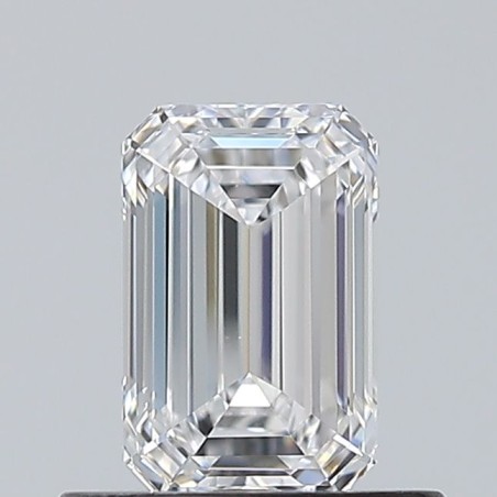 Diament szlif szmaragdowy, 0.6ct, VS1, D, GIA 6535900901
