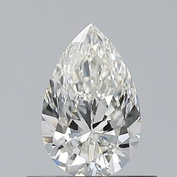 Diament szlif gruszkowy, 0.5ct, VVS2, H, GIA 6532770843
