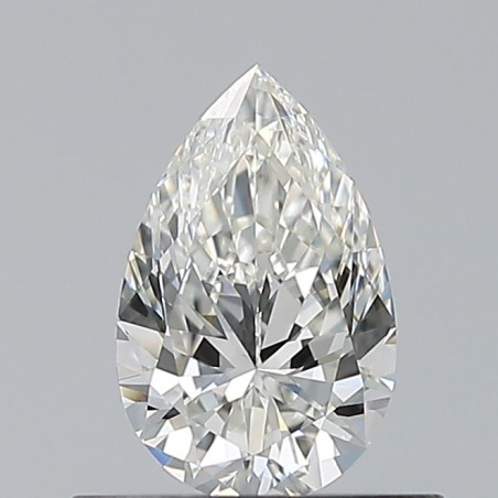 Diament szlif gruszkowy, 0.5ct, VVS2, H, GIA 6532770843