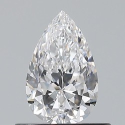 Diament szlif gruszkowy, 0.5ct, VS1, D, GIA 6531788910