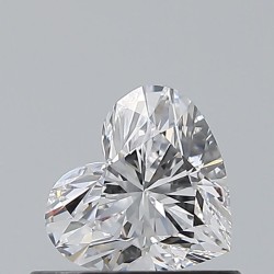 Diament serce, 0.5ct, VVS1, D, GIA 2537836915