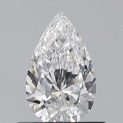 Diament szlif gruszkowy, 0.53ct, VS1, D, GIA 6532789357