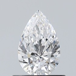 Diament szlif gruszkowy, 0.56ct, VS1, D, GIA 7536841700