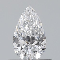 Diament szlif gruszkowy, 0.5ct, VS1, D, GIA 6535790564