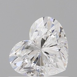 Diament serce, 0.5ct, VVS1, D, GIA 3535125694