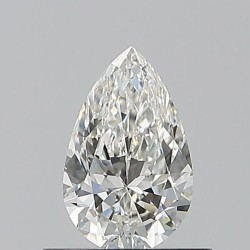 Diament szlif gruszkowy, 0.51ct, VVS2, H, GIA 6532846781