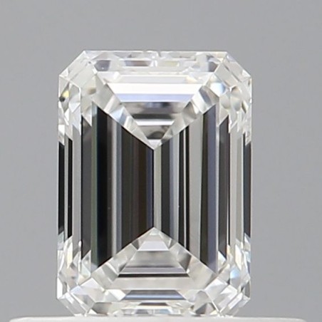 Diament szlif szmaragdowy, 0.51ct, VVS2, E, GIA 7523360500