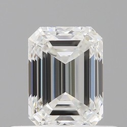 Diament szlif szmaragdowy, 0.5ct, VVS2, F, GIA 6525371488