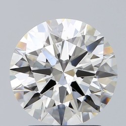 Diament szlif okrągły, 2ct, SI1, I, GIA 2477136307