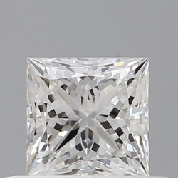 Diament szlif princess, 0.52ct, VS2, E, GIA 6522686519