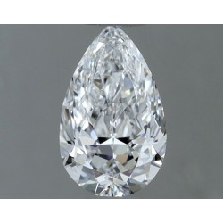 Diament szlif gruszkowy, 0.5ct, VS1, D, GIA 7536810180