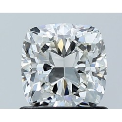 Diament szlif poduszkowy brylantowy, 1ct, VVS2, G, HRD 250000260941