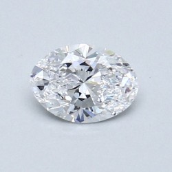Diament szlif owalny, 0.46ct, SI1, D, GIA 6512948357