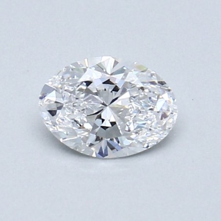 Diament szlif owalny, 0.46ct, SI1, D, GIA 6512948357