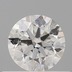 Diament szlif okrągły, 0.46ct, SI2, H, GIA 3535659785