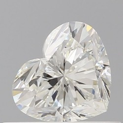 Diament serce, 0.52ct, SI1, I, GIA 2537473099