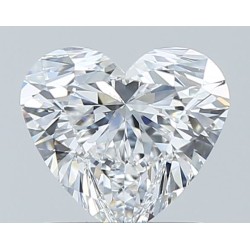 Diament serce, 1.06ct, VS2, D, GIA 7532804893