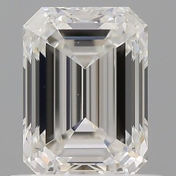 Diament szlif szmaragdowy, 0.7ct, VVS1, G, GIA 5523363495