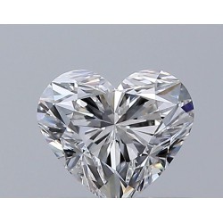 Diament serce, 0.5ct, VS2, G, GIA 5533728376