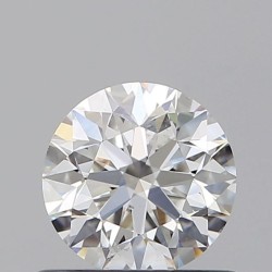 Diament szlif okrągły, 0.7ct, SI1, F, GIA 6522965483